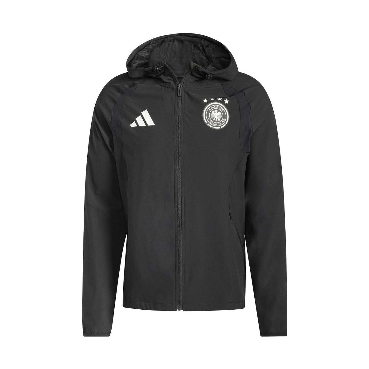 adidas Men's Germany Tiro Travel Full Zip Windbreaker-1