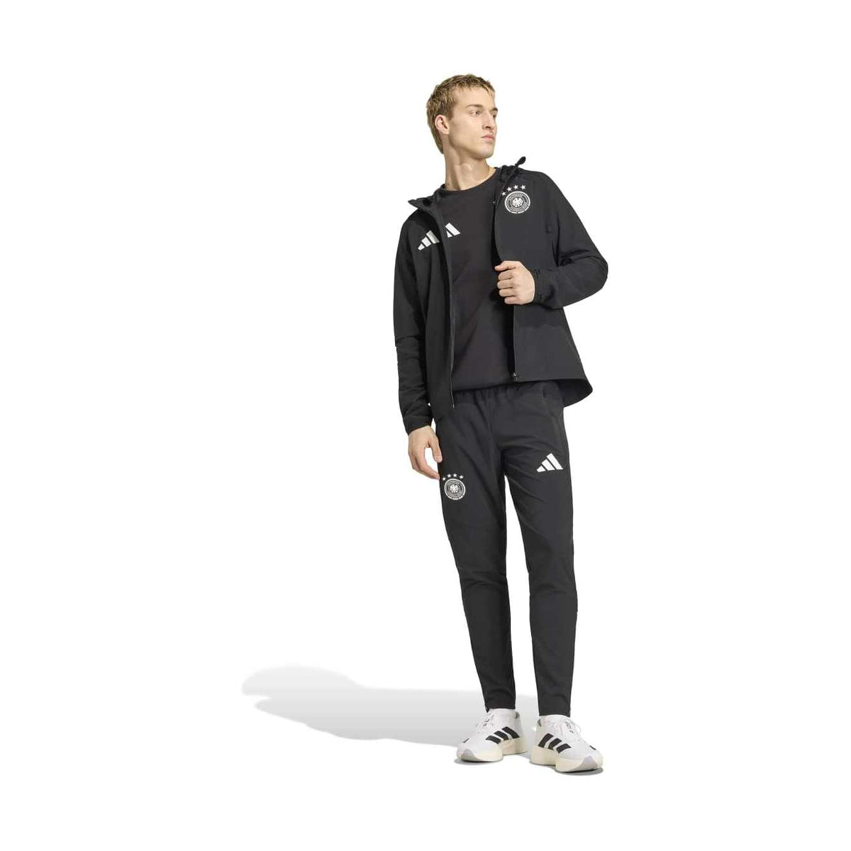 adidas Men's Germany Tiro Travel Full Zip Windbreaker-3
