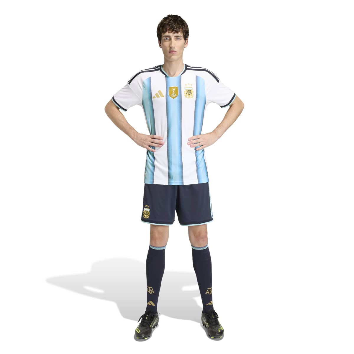 adidas Men's Argentina 26 Home Authentic Shorts-5