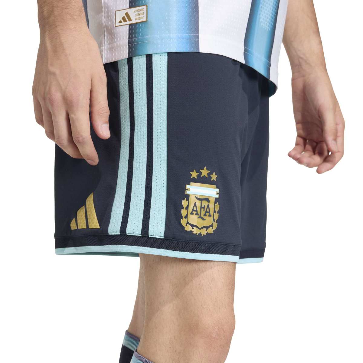 adidas Men's Argentina 26 Home Authentic Shorts-7