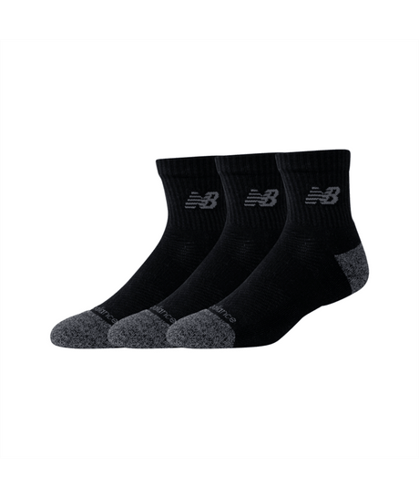 New Balance Active Quarter Socks 3 Pack Unisex Accessories Socks