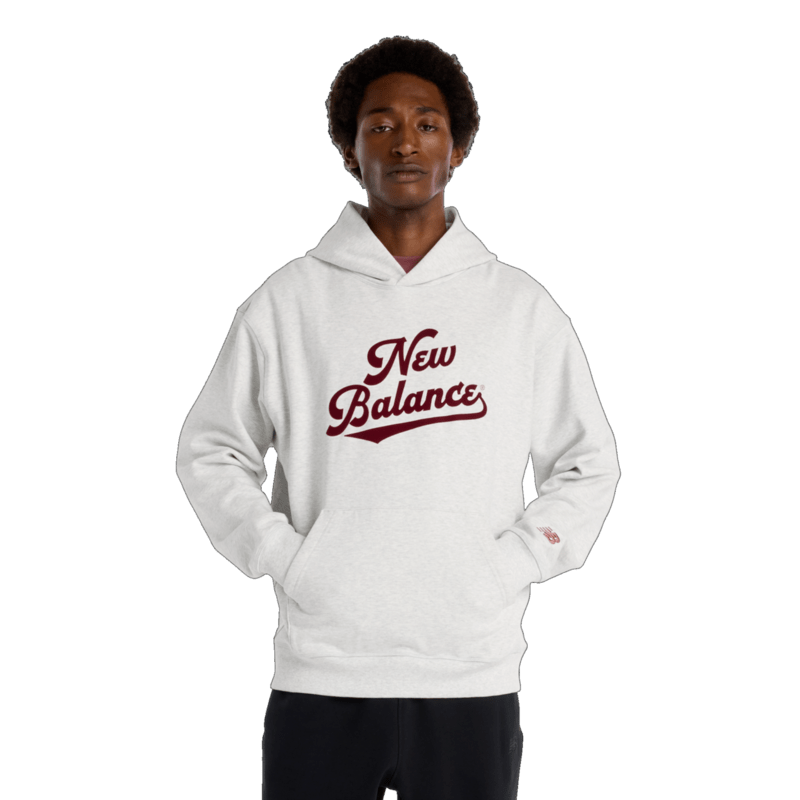 New Balance Men's Athletics Legacy Hoodie Mens Apparel Sweatshirts & Fleece