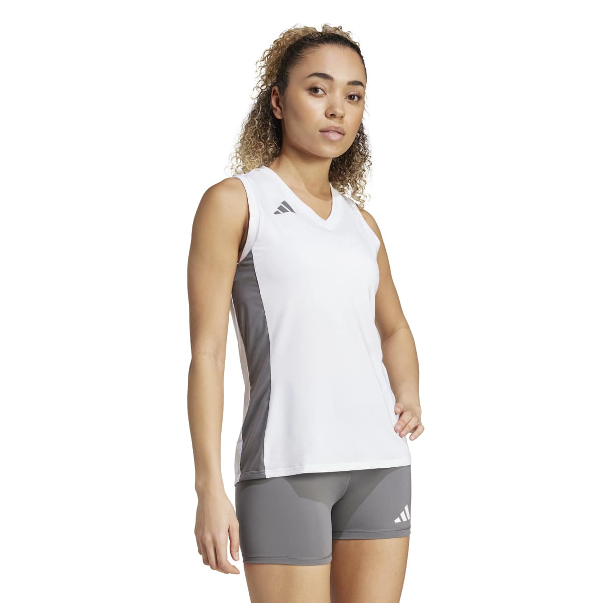adidas Women's Quickset Sleeveless Volleyball Jersey (Tall)-3
