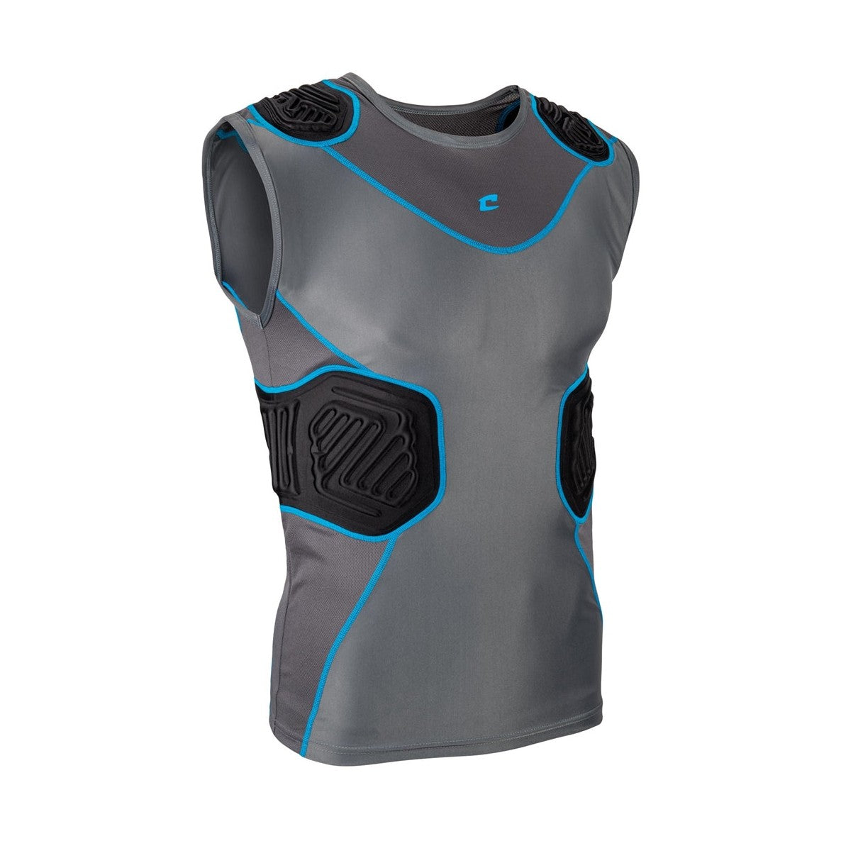 Champro Men's Bull Rush 5-Pad Compression Shirt-1