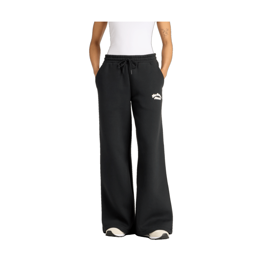 New Balance Women's Linear Heritage Fleece Wide Leg Pant-1