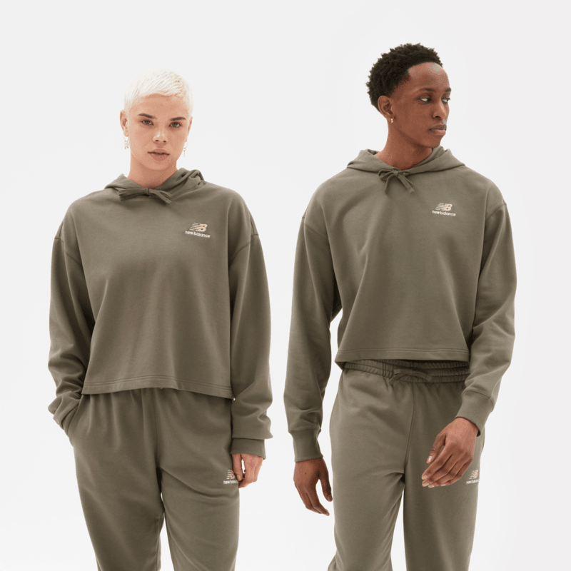 New Balance Uni-ssentials French Terry Crop Hoodie-1