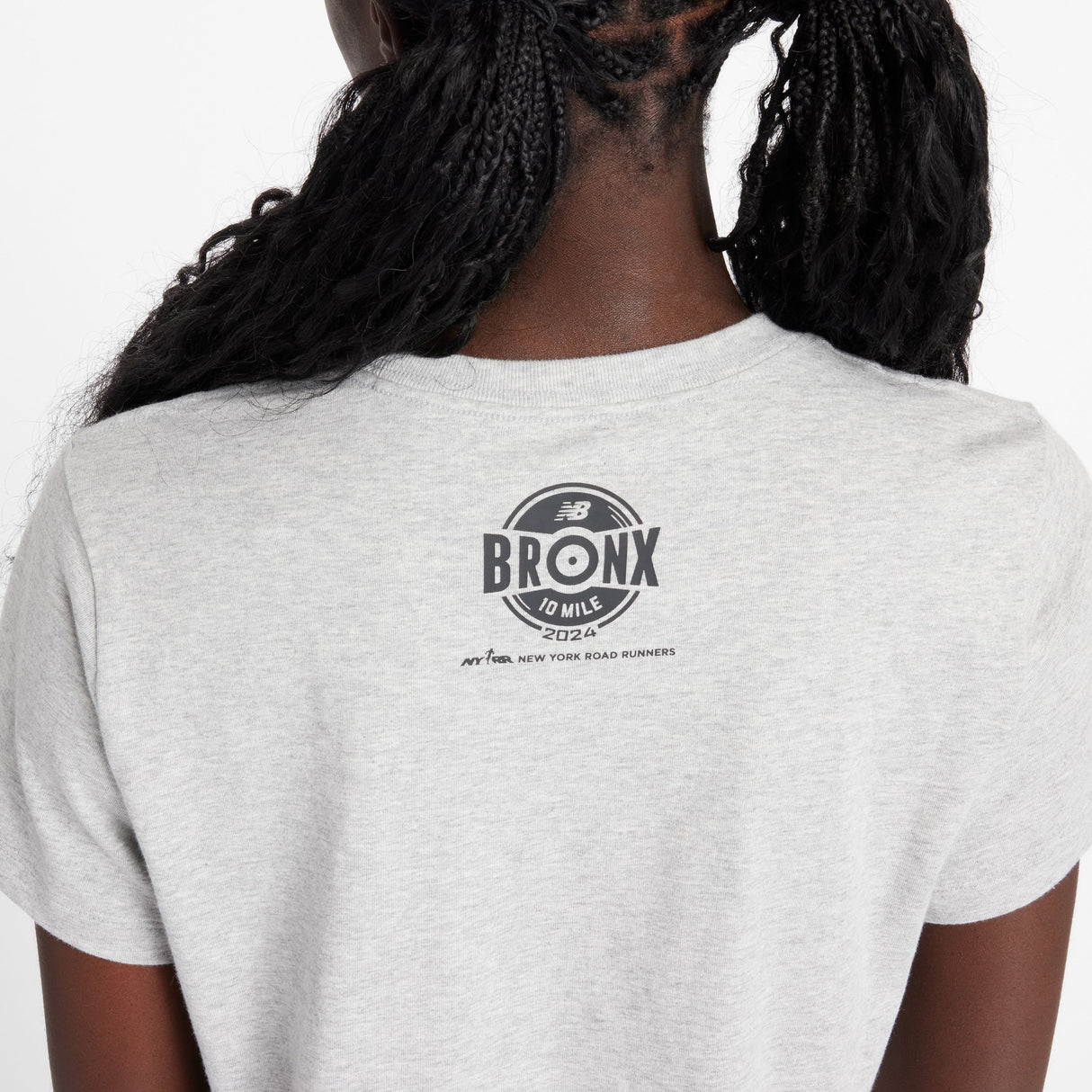 New Balance Women's Bronx 10 Mile Graphic T-Shirt-2