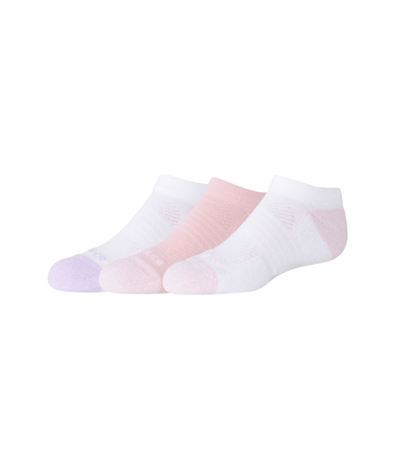 New Balance Youth Active No Show Socks 3 Pack-1