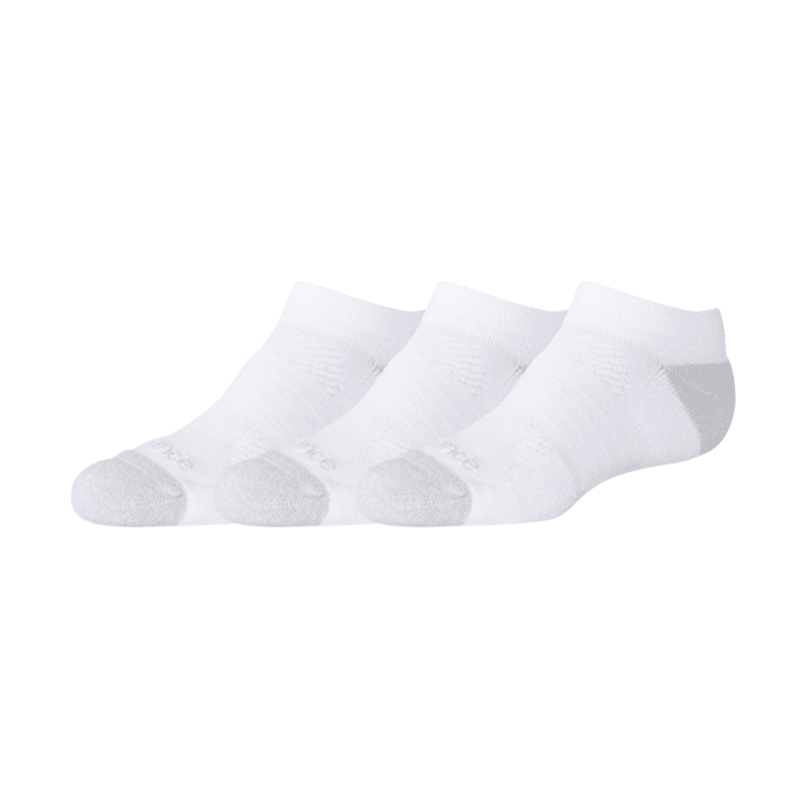 New Balance Youth Active No Show Socks 3 Pack
