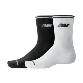 New Balance Running Stripe Midcalf Socks 2 Pairs-2