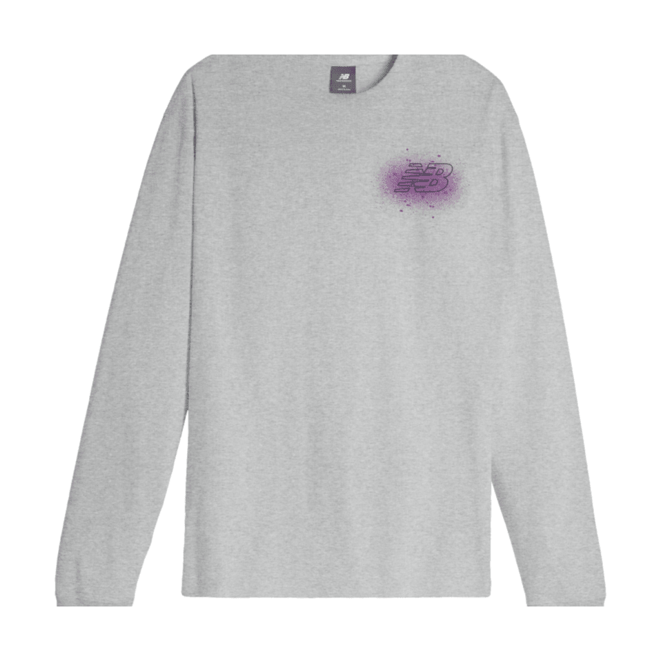 New Balance Men's Spray Paint Long Sleeve-1