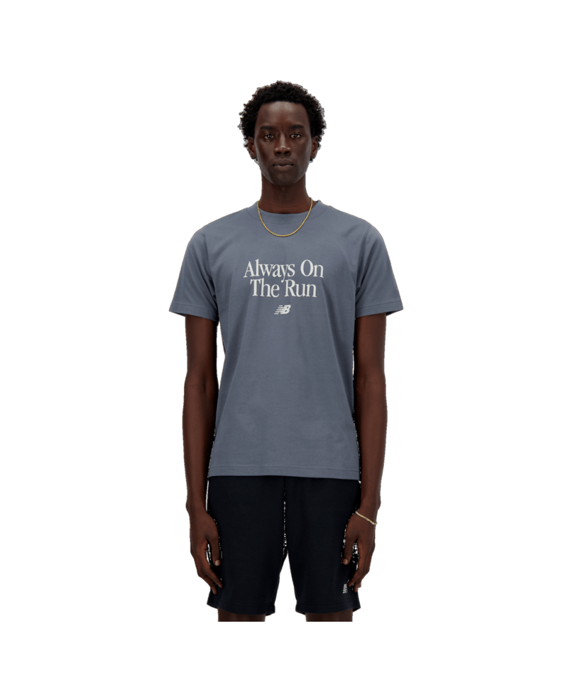 New Balance Men's Sport Essentials Slogan T-Shirt-1