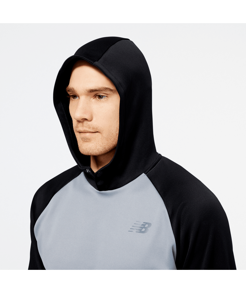 New Balance Men's Baseball Pull Over Hoodie-4