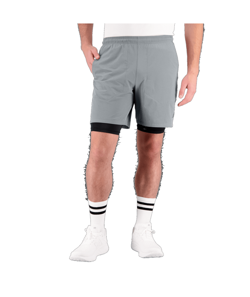 New Balance Men's R.W. Tech 7 Inch 2-In-1 Shorts-1