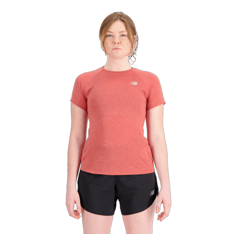 New Balance Women's Impact Run Short Sleeve-1