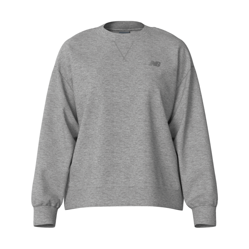 New Balance Women's Athletics French Terry Crew-1