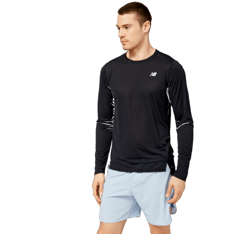 New Balance Men's Accelerate Long Sleeve Shirt-1