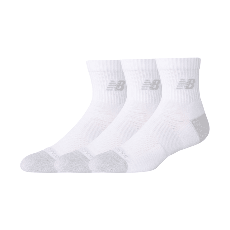 New Balance Active Quarter Socks 3 Pairs-2
