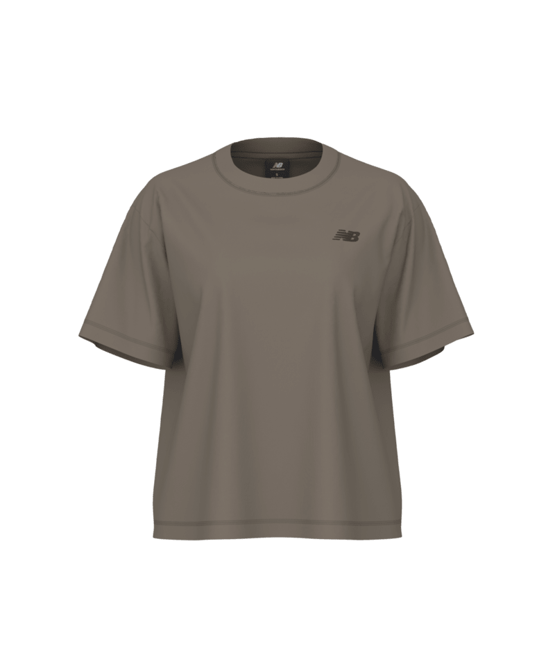 New Balance Women's Jersey Seamed T-Shirt-1