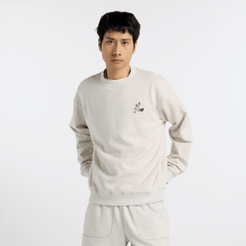 New Balance Men's Shohei Signature Fleece Crewneck-1