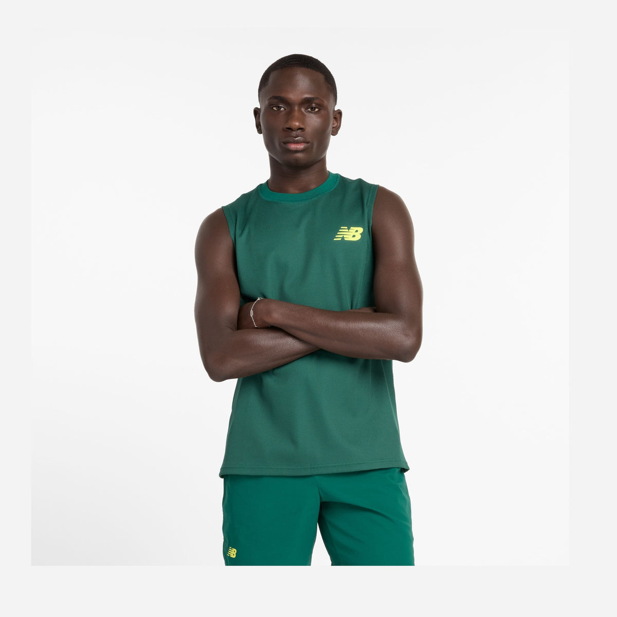 New Balance Men's Athlete Waffle Tournament Tank