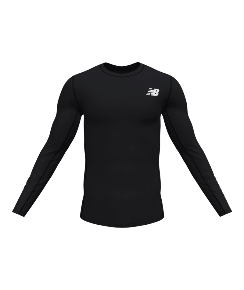 New Balance Men's Baselayer Long Sleeve Top-2