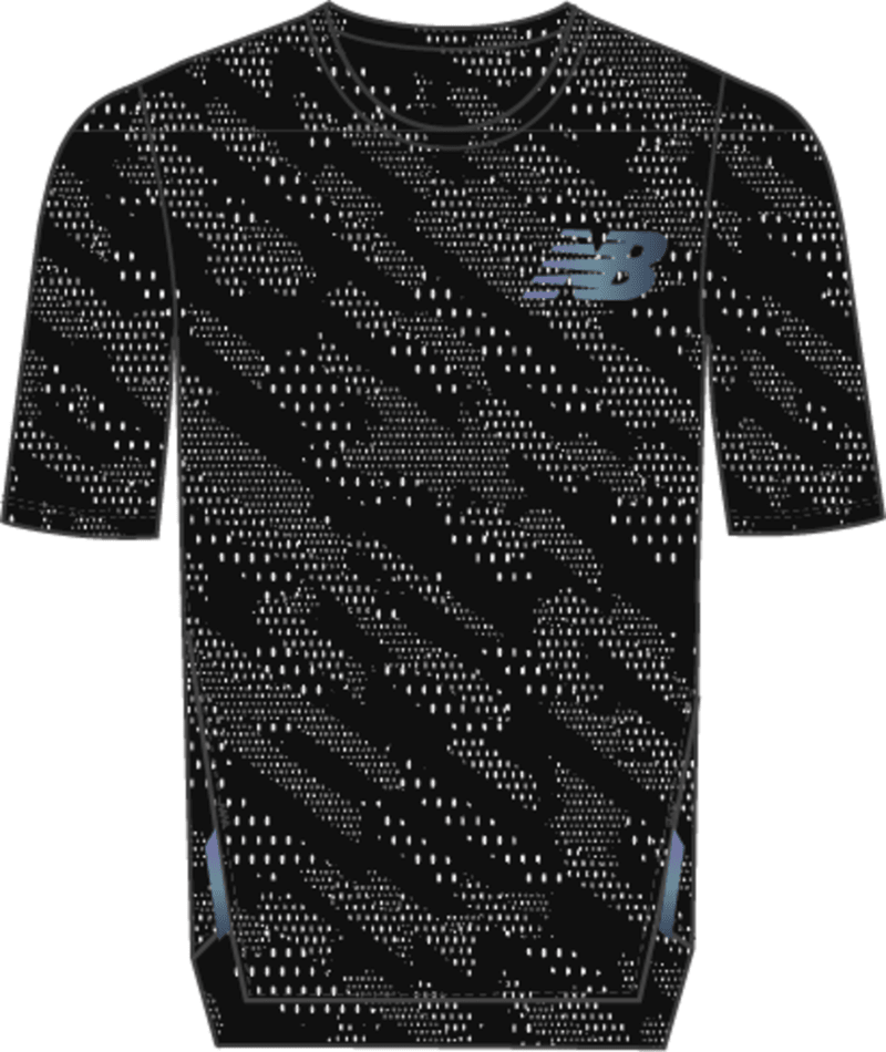 New Balance Men's Q Speed Jacquard Short Sleeve-1
