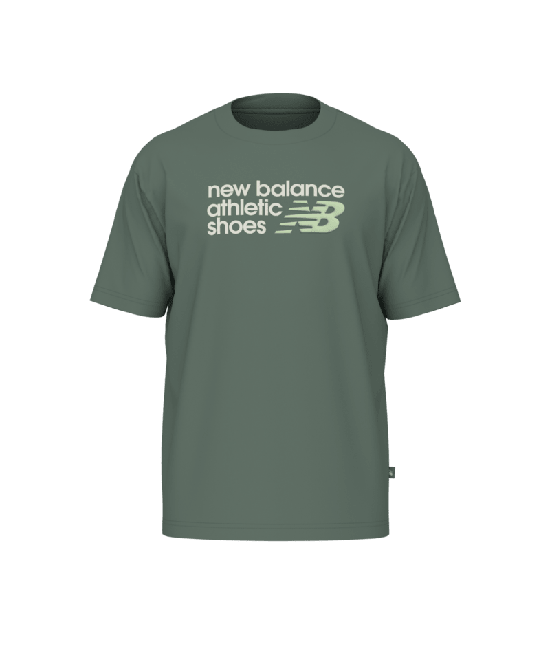 New Balance Men's Athletics Premium Relaxed Chest Logo T-Shirt-2