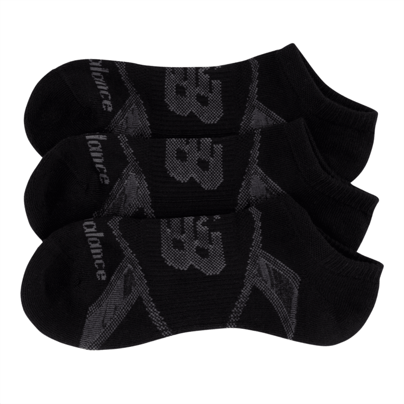 New Balance Performance No Show Socks (3 Pair)-1