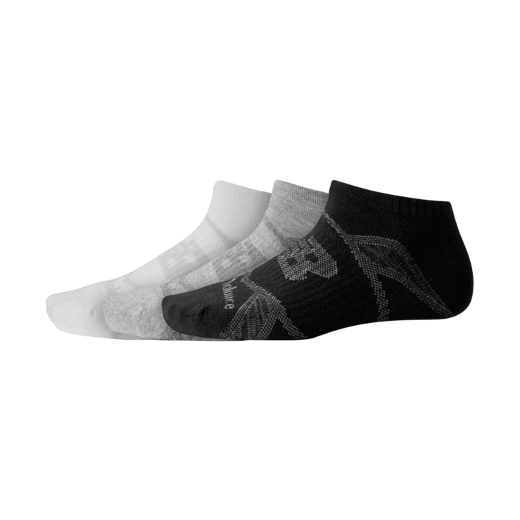 New Balance Performance No Show Socks (3 Pair)-2