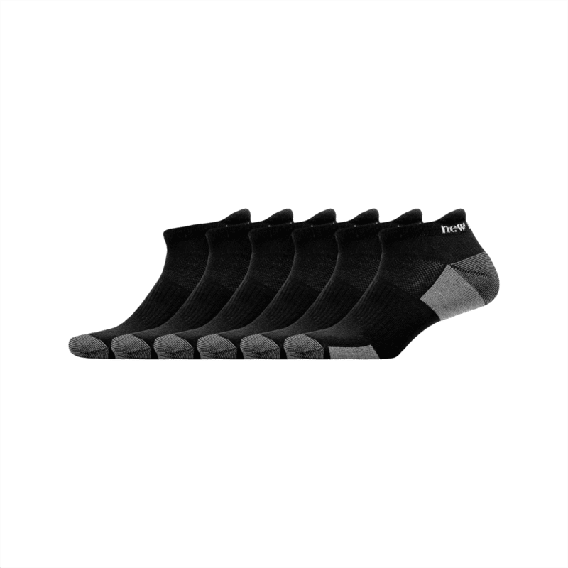 New Balance Cushioned Tab Socks 6 Pack