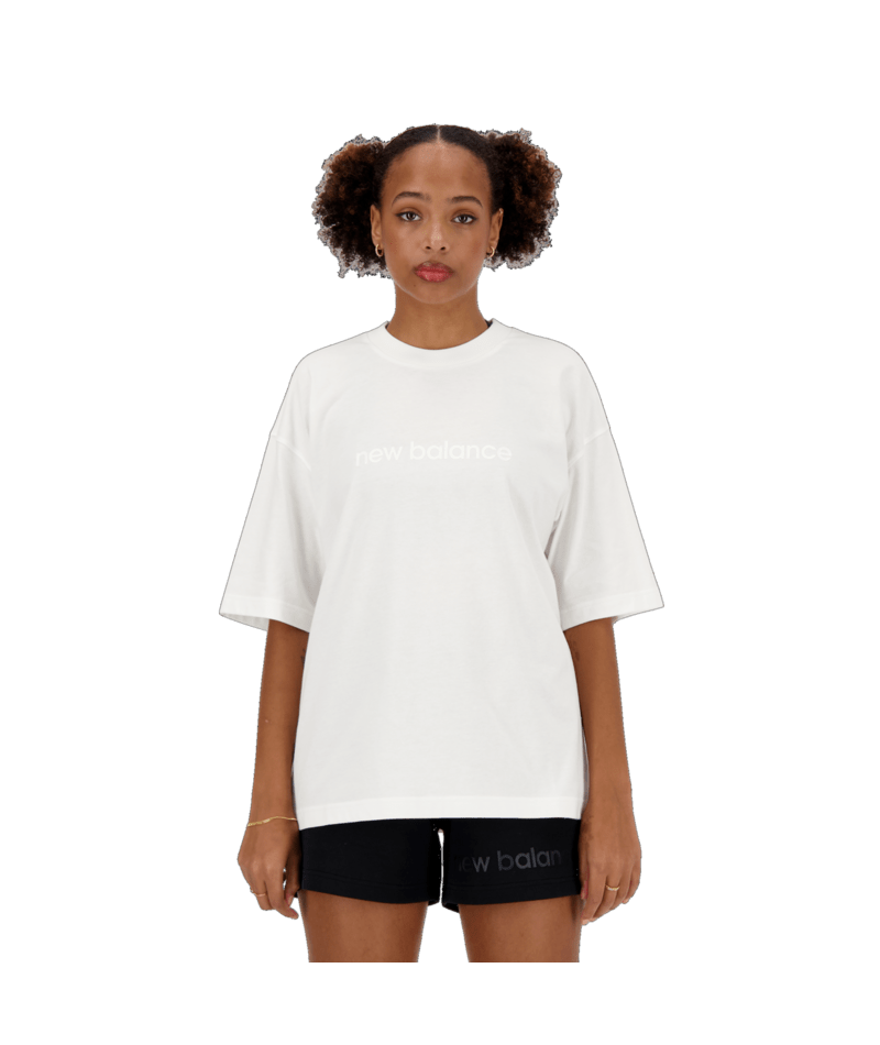 New Balance Women's Hyper Density Jersey Oversized T-Shirt-2