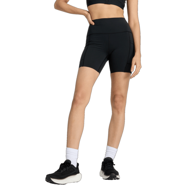 New Balance Women's Sleek Pocket High Rise Short 6