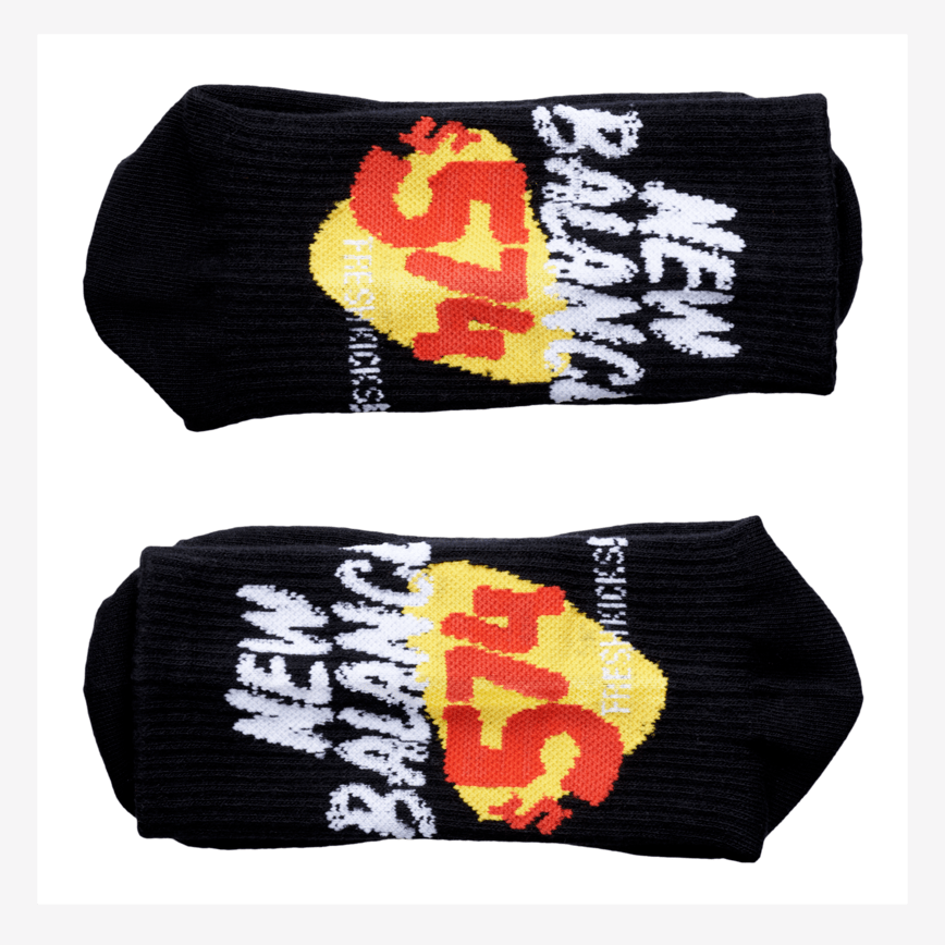 New Balance Essentials 574 Graphic 2 Pack Midcalf Sock-1