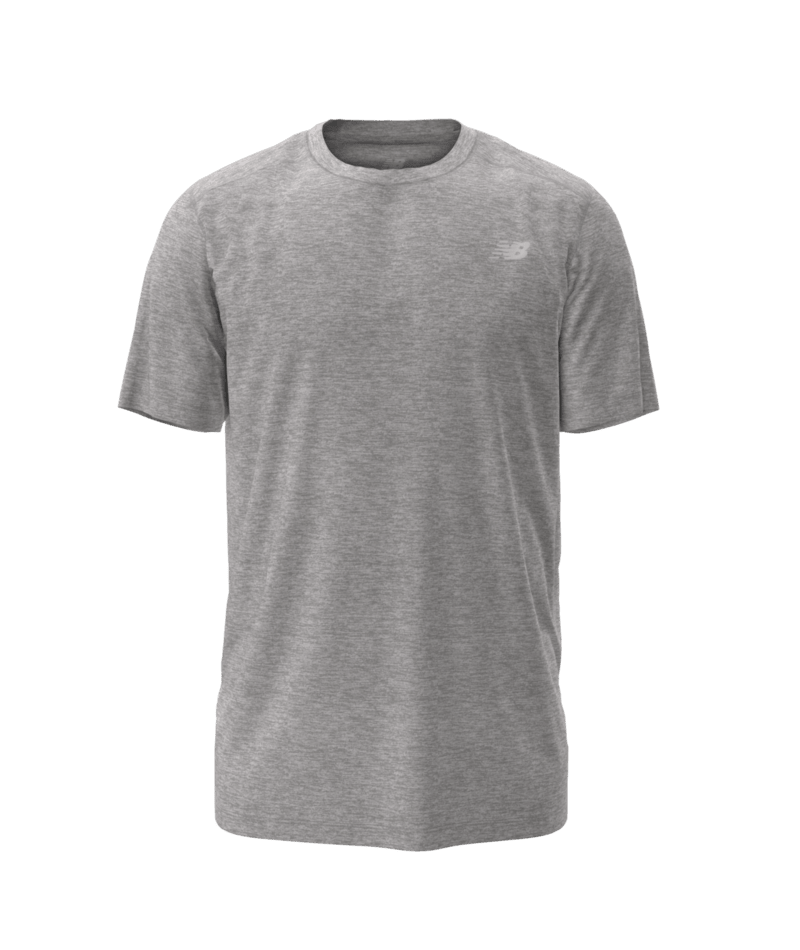 New Balance Men's Core Heathered T-Shirt-1