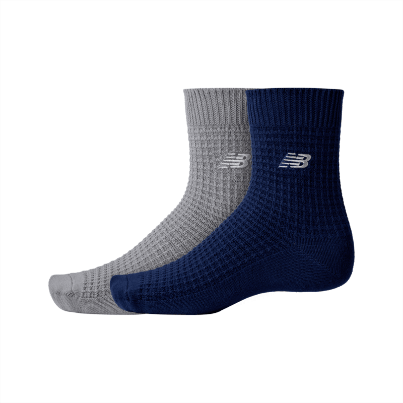 New Balance Waffle Ankle Sock 2 Pair-1