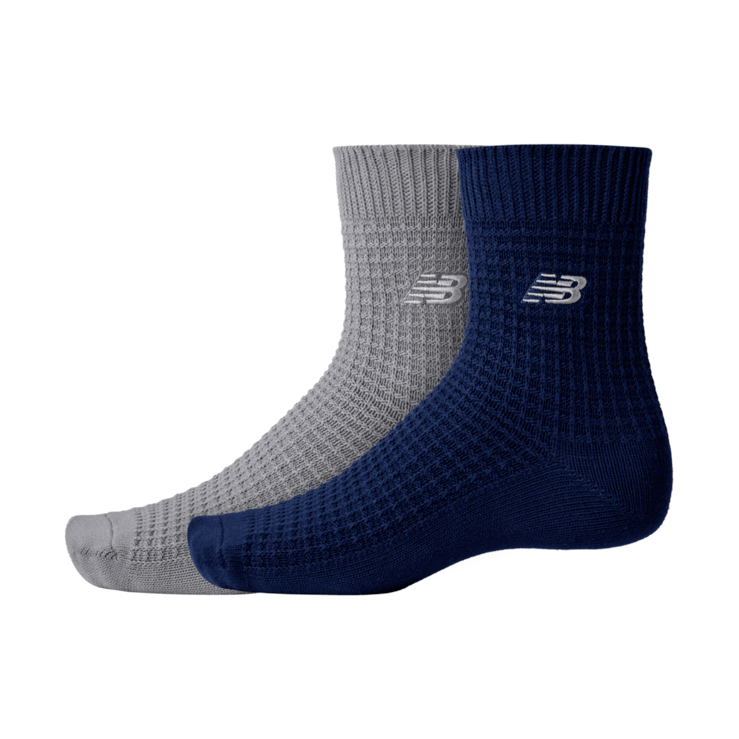 New Balance Waffle Ankle Sock 2 Pair-1