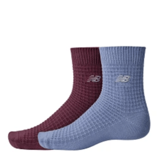 New Balance Waffle Ankle Sock 2 Pair-2