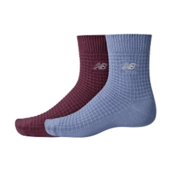 New Balance Waffle Ankle Sock 2 Pair-2