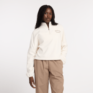 New Balance Women's Graphic Polar Fleece Half Zip