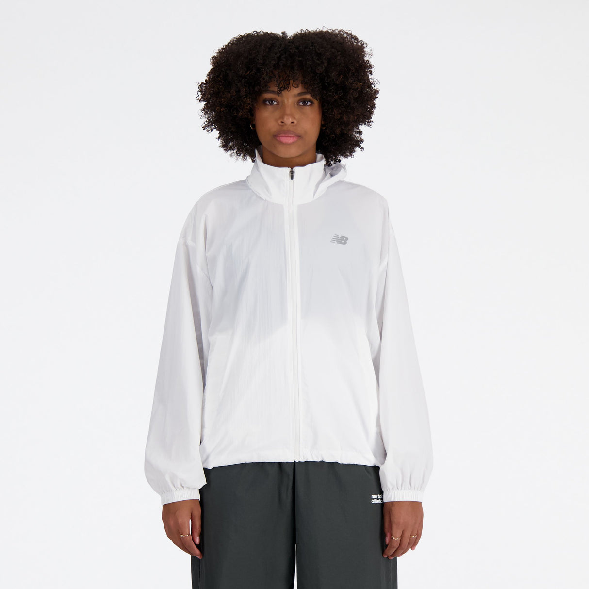 New Balance Women's Athlete Athletics Woven Jacket-1
