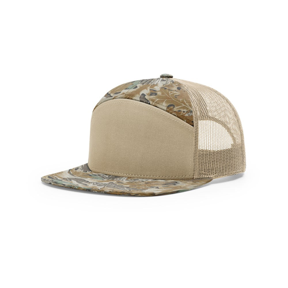 Richardson 168P Printed 7 Panel Mesh Back Hat