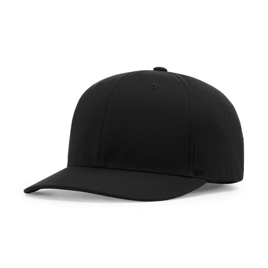 Richardson 743 6-Stitch 2.5" Bill - Performance Ignite LT Laser Perf Ump Cap