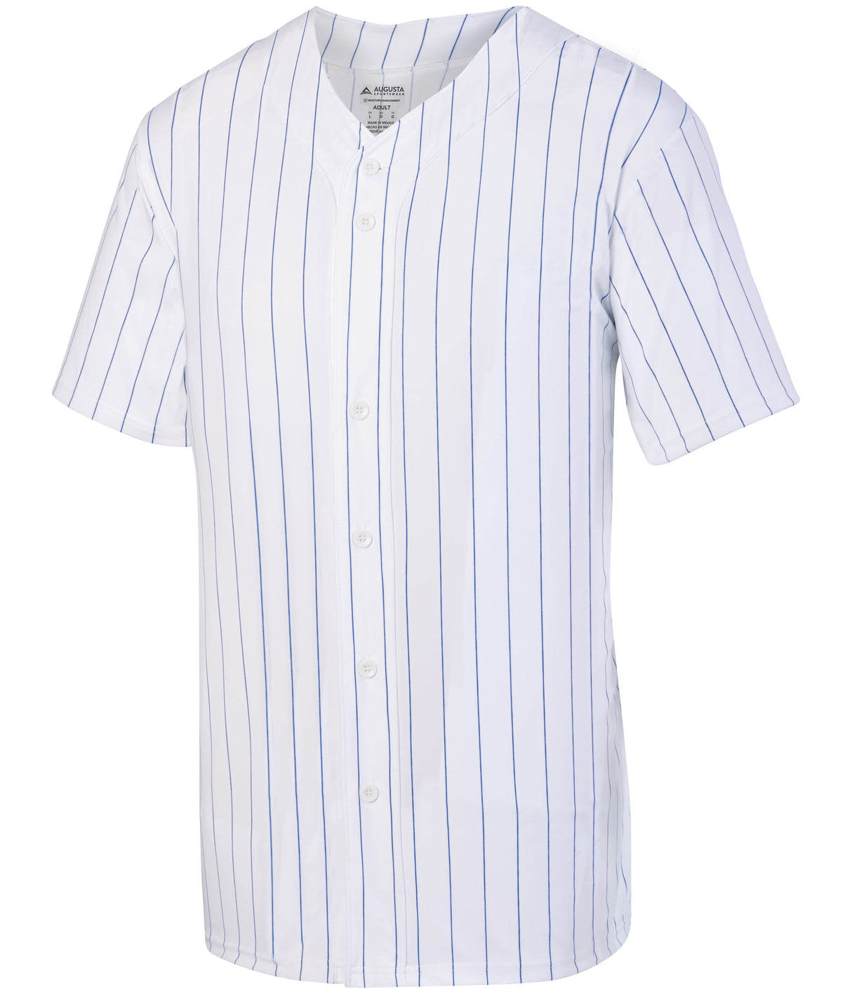 Augusta Sportswear Men's Pinstripe Full-button Jersey