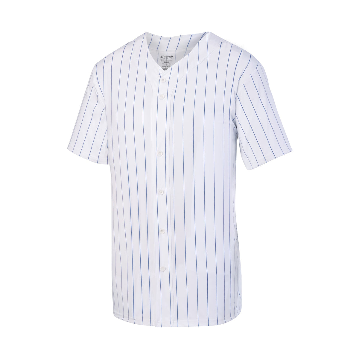 Augusta Sportswear Men's Pinstripe Full-button Jersey
