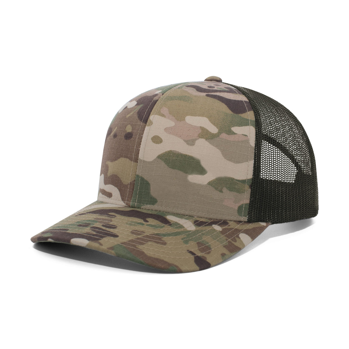 Pacific Headwear Multicam® Trucker Snapback Cap