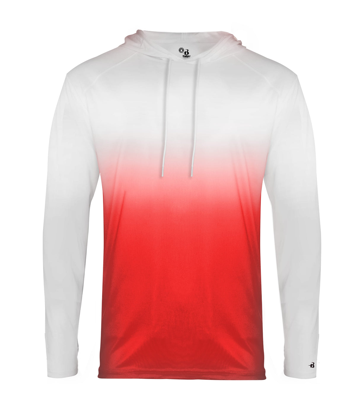 Badger Sport Men's Ombre Hood Tee