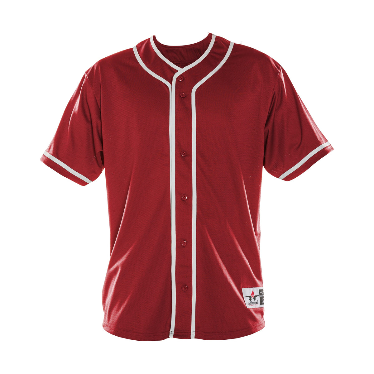Youth Alleson Athletic Diamond Full Button Baseball Jersey