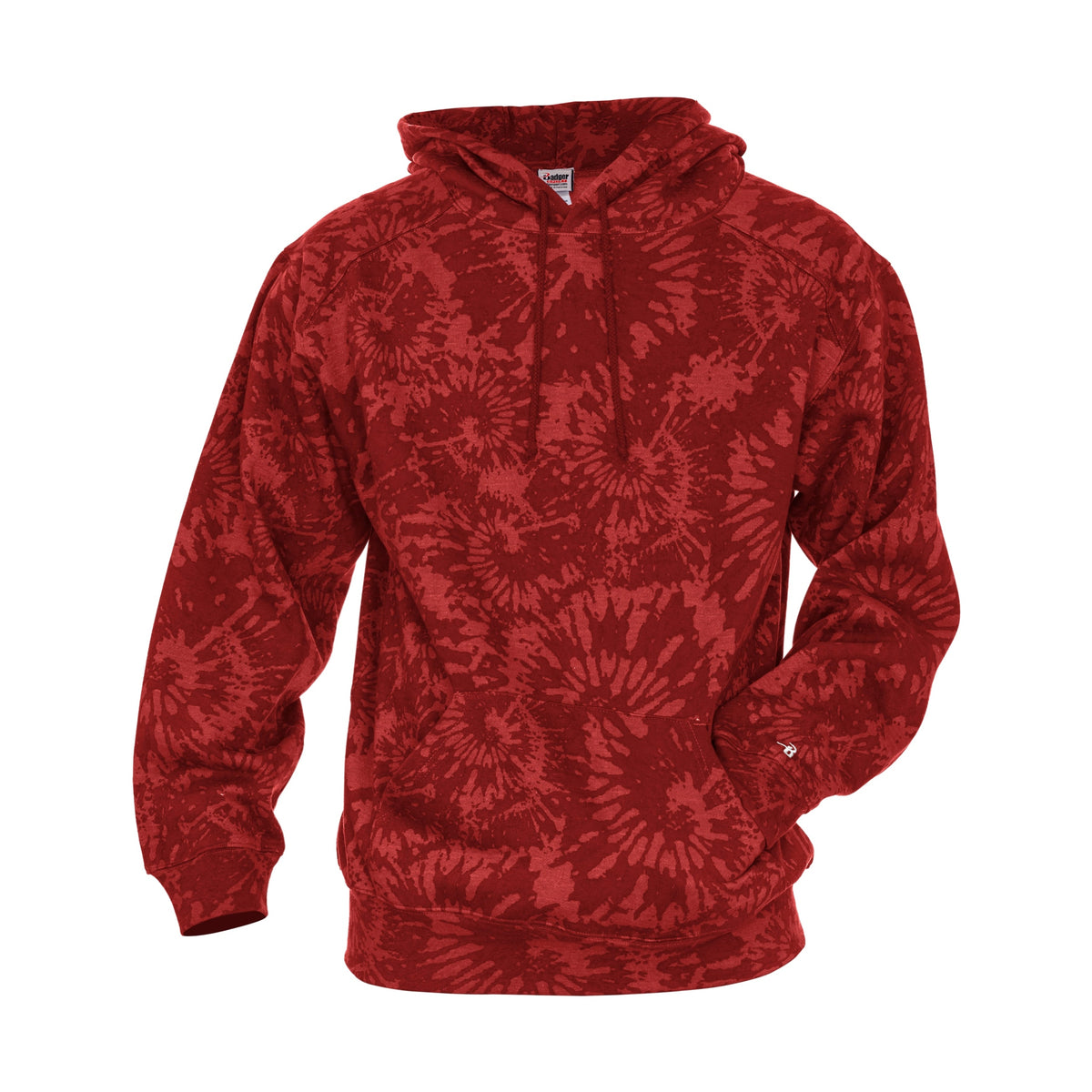 Badger Sport Men's Athletic Fleece Tie-dye Hood
