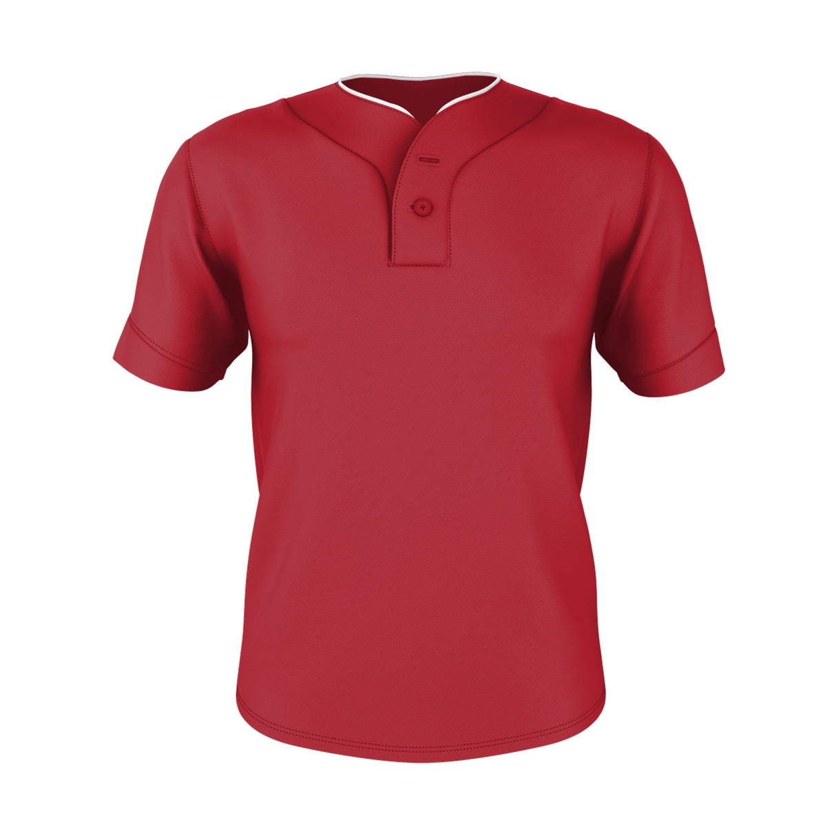 Alleson Athletic Youth Two Button Mesh Baseball Jersey